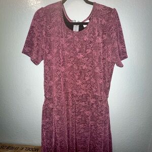 Plus size LulaRoe dress